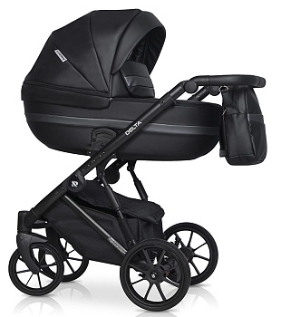 Коляска 3 в 1 RIKO BASIC DELTA ECCO (15 Black (черный))