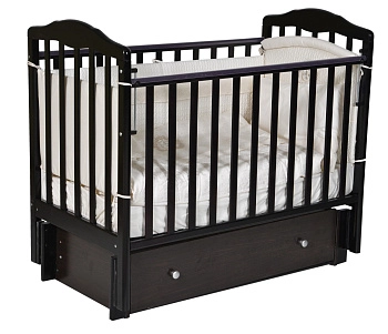 Детская кроватка Антел Алита-6 (маятник продольный с ящиком) 120x60 см
