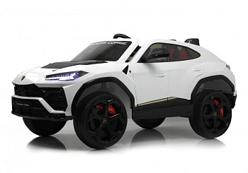 Детский электромобиль RiverToys Lamborghini Urus E777EE (белый)