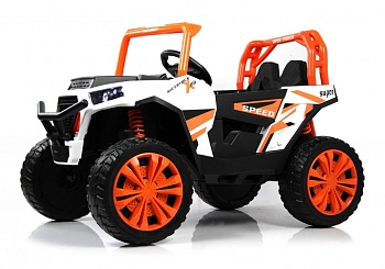 Детский электромобиль RiverToys F888FF-A 4WD (оранжевый)