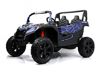 Детский электромобиль RiverToys M222MM (синий)