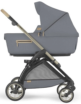 (не использовать)Коляска 3 в 1 Inglesina Electa Element c подставкой под люльку Stand Up (Paper Blue)