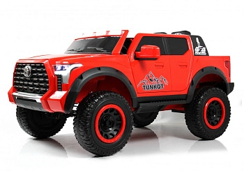 Детский электромобиль RiverToys Toyota Tundra G444GG (красный)