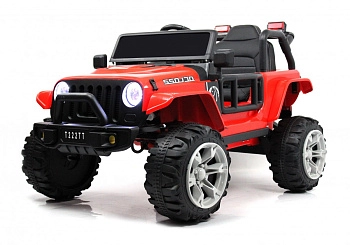 Детский электромобиль RiverToys T222TT 4WD (красный)