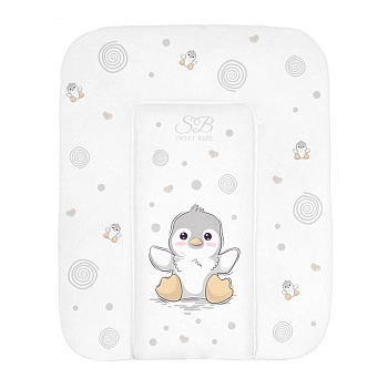 Пеленальный матрасик 58х71 Sweet Baby Pinguino