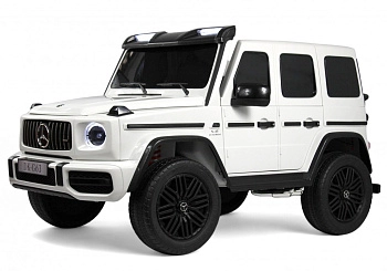 Детский электромобиль RiverToys Mercedes Benz G63 Y777YY (белый)