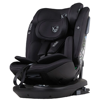 Детское автокресло Kidzi SPIN PLUS 360 i-SIZE (черное)