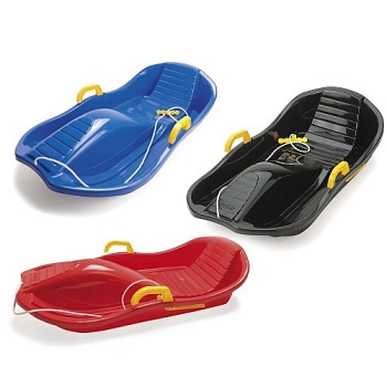 Санки Dantoy Дания (с тормозами) (Черный)