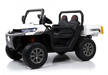Детский электромобиль RiverToys H005HH (белый)