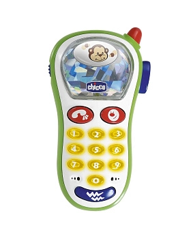 Музыкальный телефон Chicco с фотокамерой (зеленый)