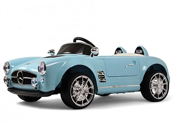 Детский электромобиль RiverToys C555MC (синий)