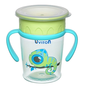 Поильник-непроливайка Uviton тренировочный 0274
