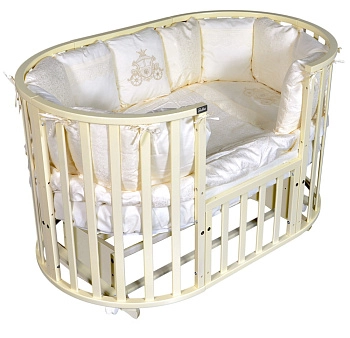 Детская кроватка Bellini Laura 6 в 1 (универсальный маятник)