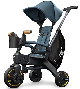Детский складной трехколесный велосипед Doona Liki Trike S5 (Ocean Blue)