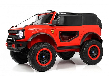 Детский электромобиль RiverToys K999AM (красный)