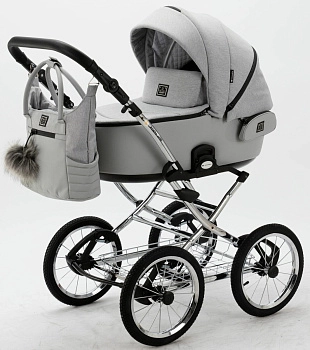 Детская коляска Adamex Porto Retro 3 в 1