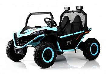 Детский электромобиль RiverToys P555PP (голубой)