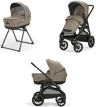 Коляска 2 в 1 Inglesina Aptica XT с подставкой под люльку Stand Up (Tuareg Beige)