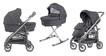 Коляска 2 в 1 Inglesina Trilogy System (Village Denim/City Slate)