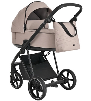 Коляска 2 в 1 Roan Sol (Sesame/Black/руч.Черный)