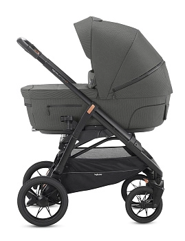 Коляска 3 в 1 Inglesina Aptica XT с подставкой под люльку Stand Up (Charcoal Grey)