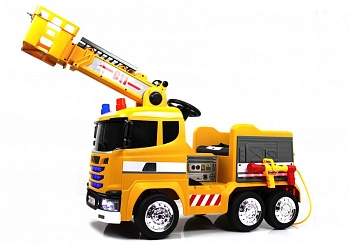 Детский электромобиль RiverToys G001GG (жёлтый)