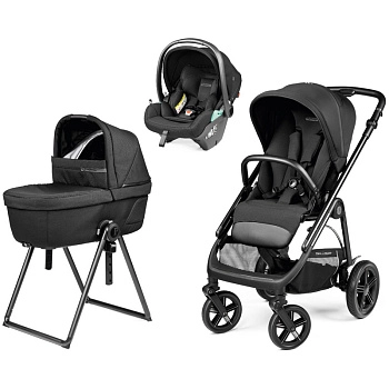 Коляска 3 в 1 Peg Perego Veloce TC Belvedere Lounge (True Black New новый без коробки)