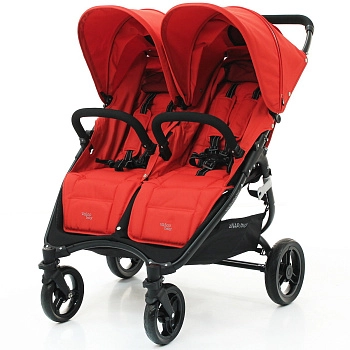 Прогулочная коляска для двойни Valco baby Snap Duo (Fire Red)