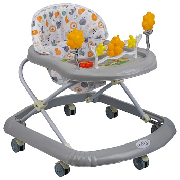 Детские ходунки Indigo Fly (серый)