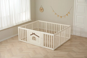 Большой манеж UNIX Kids Classic Tree House 150 x 180 (Camel)