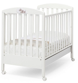 Детская кроватка Erbesi Dormiglione (White (белый))