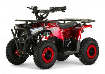 Детский электроквадроцикл RiverToys MIKA (красный Spider)