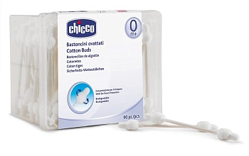 Ватные палочки Chicco (с ограничителем) (90 шт.)