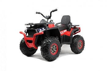 Детский электроквадроцикл RiverToys H999HH (красный)
