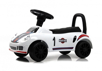 Детский толокар RiverToys F005FF (белый)