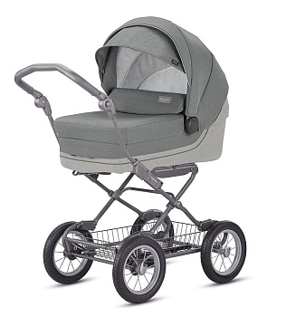 Коляска 2 в 1 Inglesina Sofia Ergobike Slate (Cayman Silver)