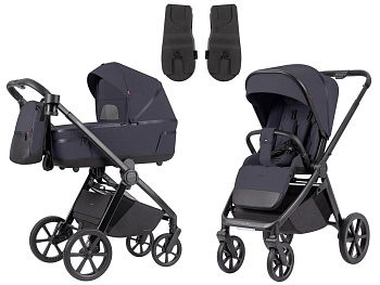 Коляска 2 в 1 Carrello Omega + CRL-6540 (Meteor Grey)