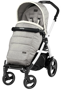 Прогулочная коляска Peg Perego Book 51 S Pop Up Completo (шасси White/Black) (Luxe Opal)
