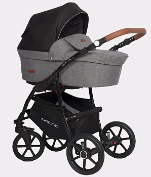 Детская коляска Riko Basic Bella Lux 2 в 1 (01 темно-серый)