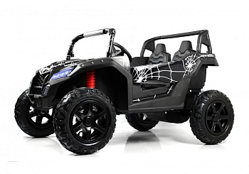 Детский электромобиль RiverToys M222MM (черный)