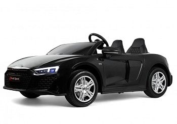 Детский электромобиль RiverToys AUDI R8 M333MM (черный)