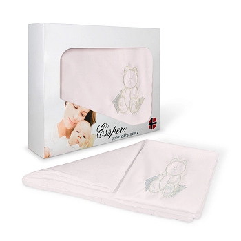 Комплект постельного белья в коляску Esspero Lui 5 предметов (Мишка Розовый)