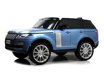 Детский электромобиль RiverToys Range Rover HSE 4WD Y222YY (синий глянец)