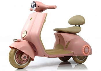 Детский электроскутер RiverToys K777PX-A (розовый)