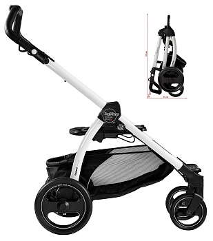 Шасси Peg Perego Book S (White/Black)