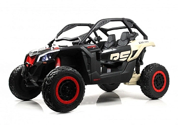 Детский электромобиль RiverToys BRP Can-Am Maverick Y111YY (хаки)