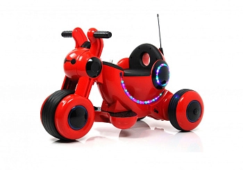 Детский электромотоцикл RiverToys Мoto HL300 (красный)