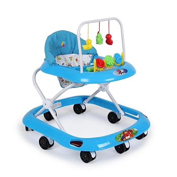 Детские ходунки Alis Весело шагать С (синий)